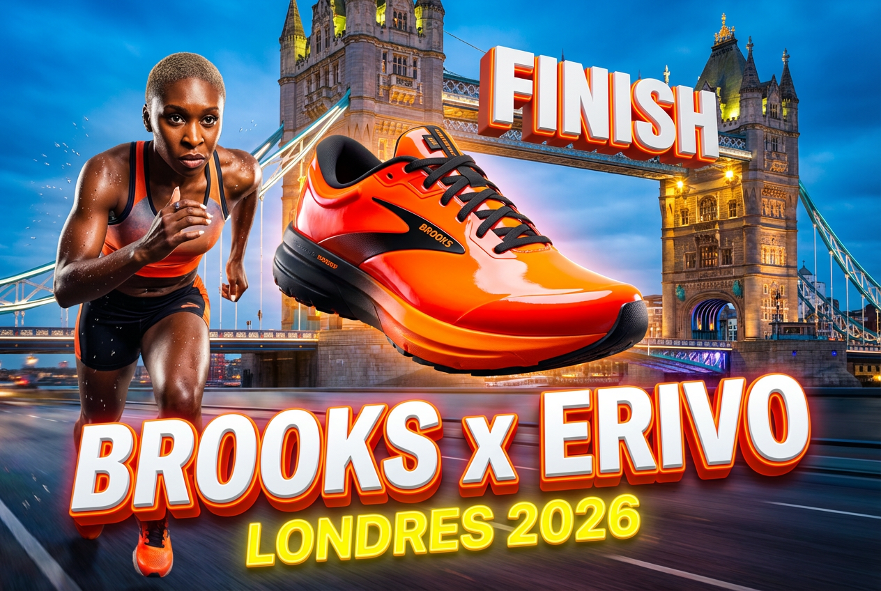 Cynthia Erivo y la zapatilla Brooks junto a Tower Bridge: campaña Brooks x Erivo Londres 2026