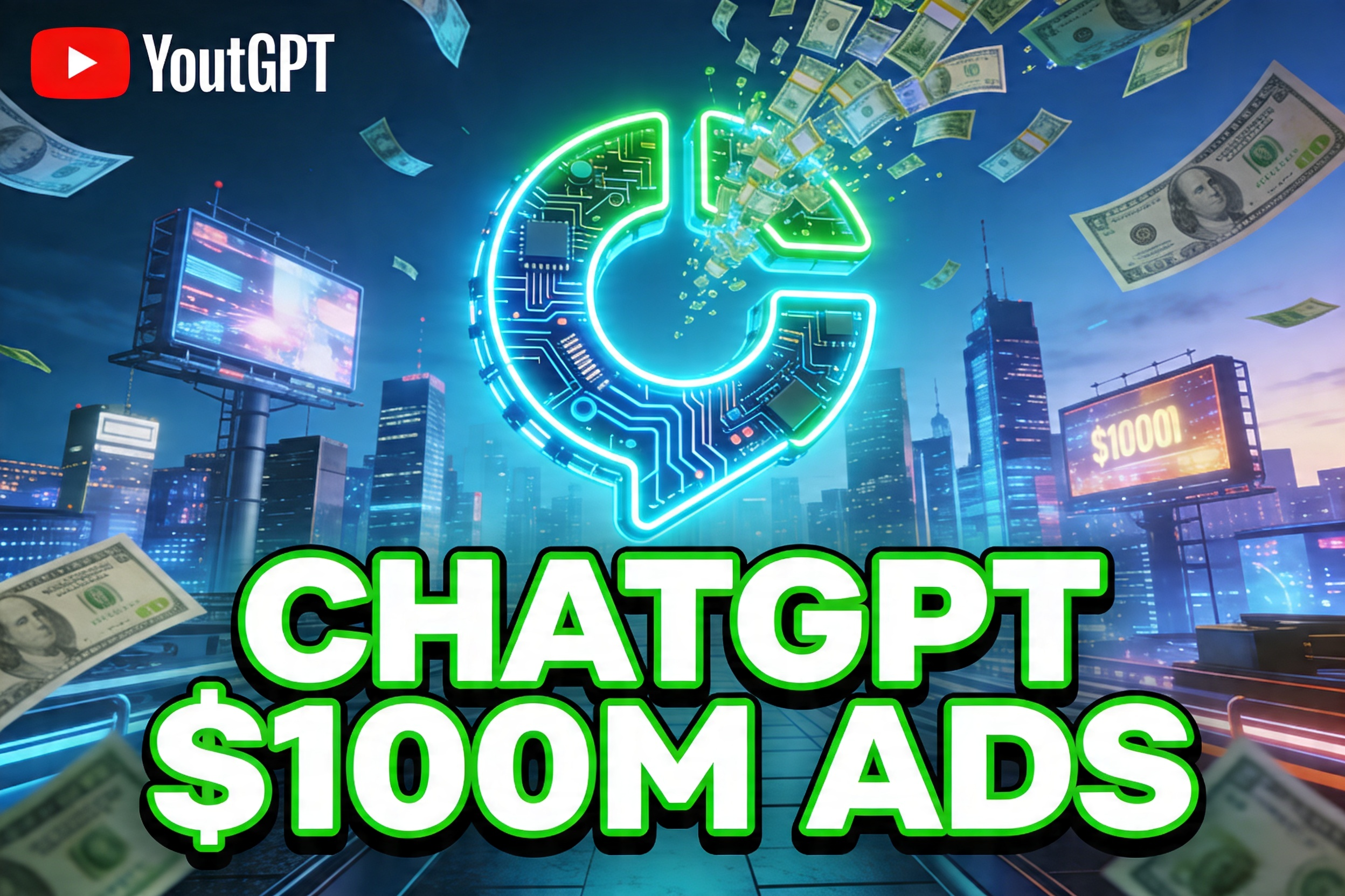 ChatGPT 100 millones publicidad OpenAI anuncios marketing