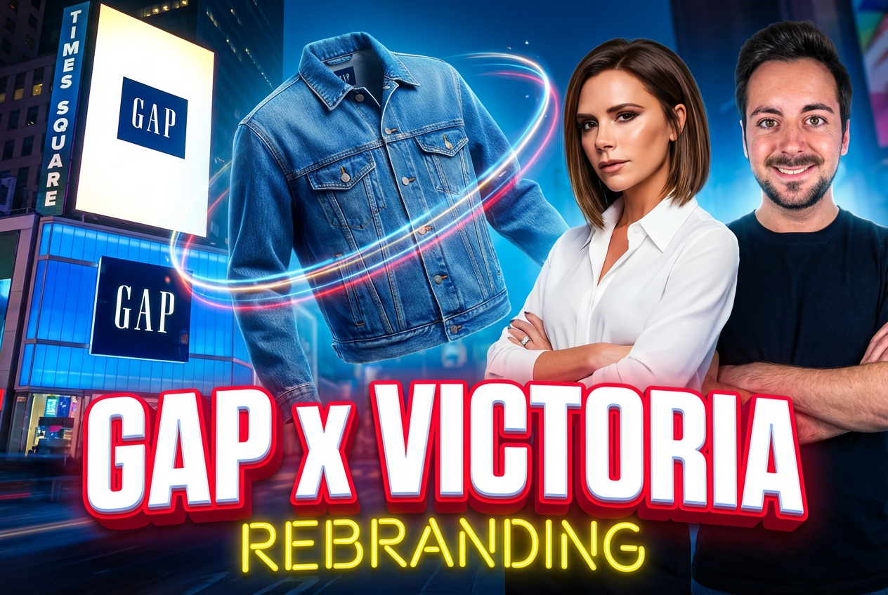 Colaboración Gap Victoria Beckham, estrategia rebranding premium