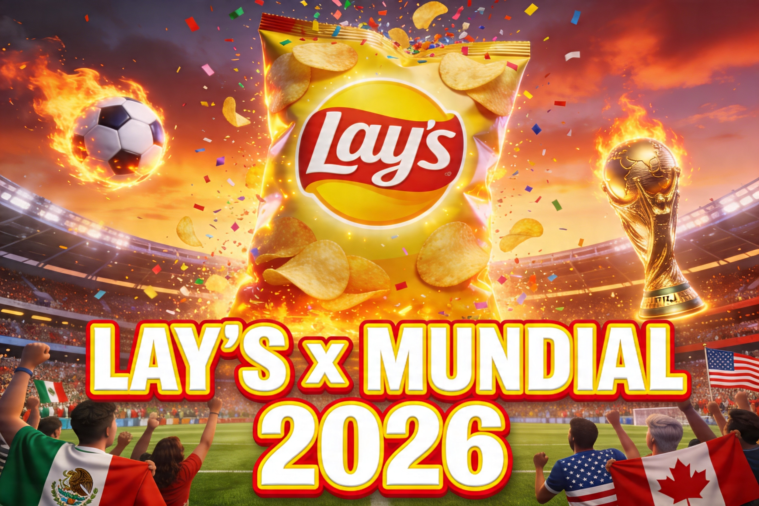 Lay's Mundial 2026 activacion marca patrocinador FIFA