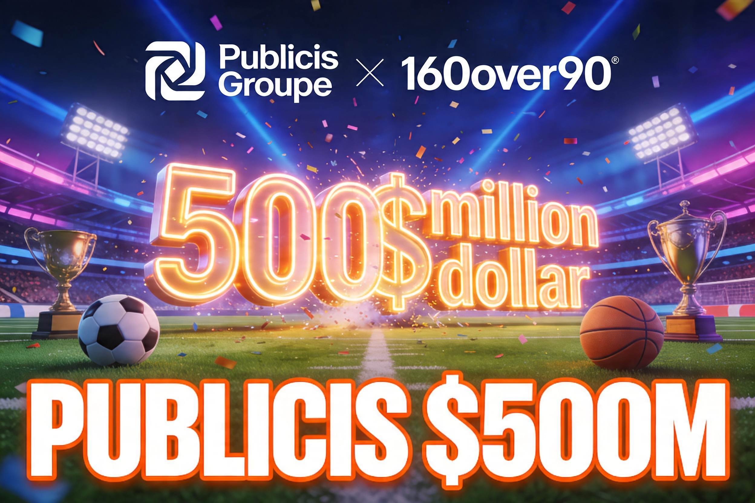 Publicis compra 160over90 por 500 millones sports marketing