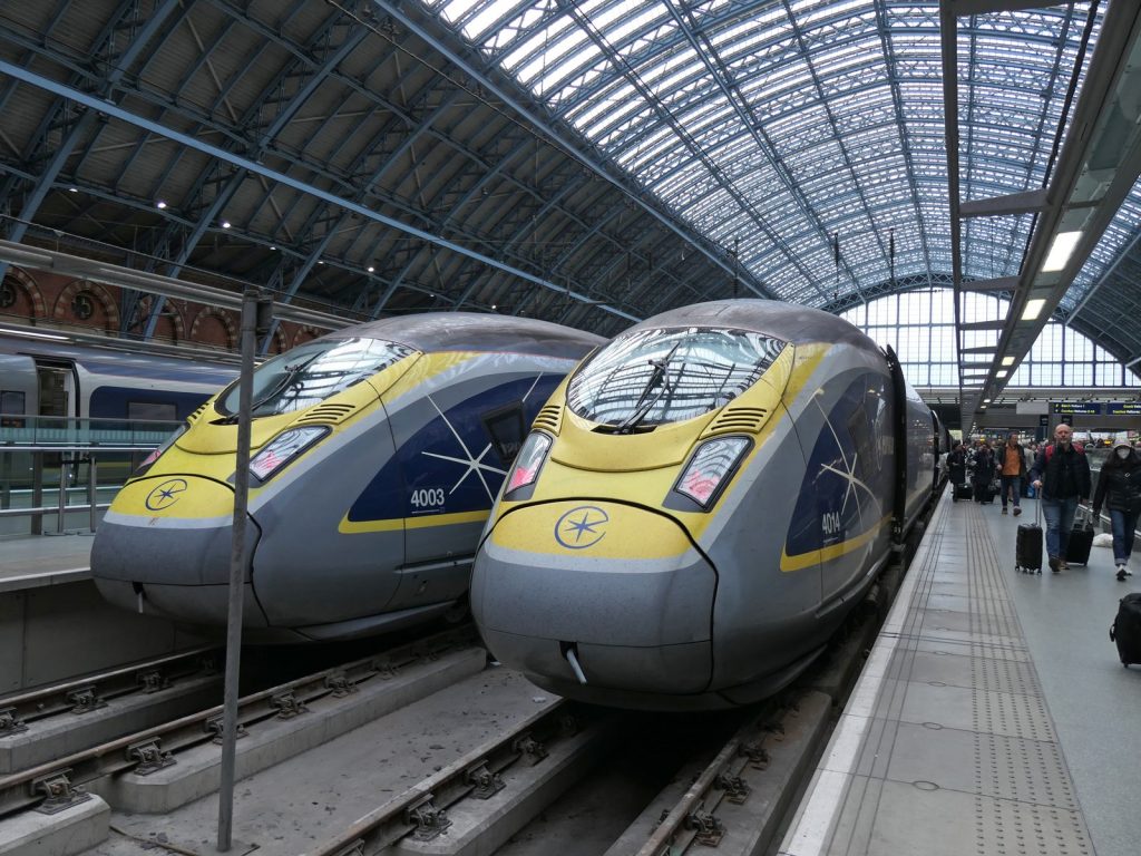Un billete de Eurostar