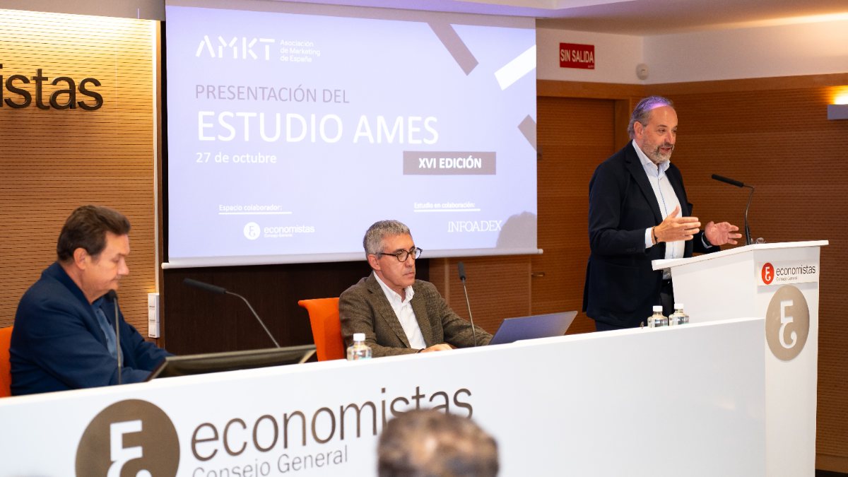 Presentación de la XVI edición del Estudio AMES en el Consejo General de Economistas, Madrid, 27 de octubre de 2026