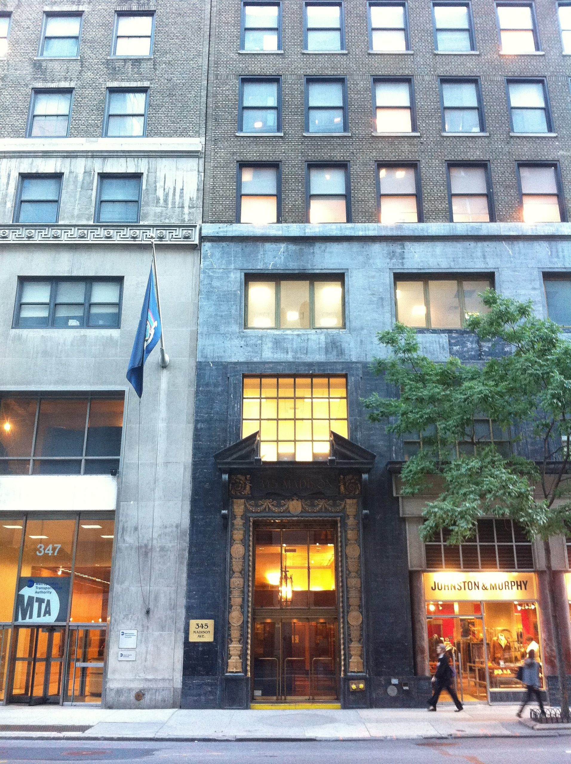 Entrada de la sede de Ogilvy en Nueva York, una de las agencias de WPP Creative
